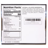 Football Lollipops, Individually Wrapped Sports Suckers, Fruit Flavored, Team Party Favors, 24 Count Box, 10.16 Ounces