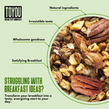 ToYou Snacks Granola, Dried Fruit and Granola Cereal, Gluten Free, Vegan, Healthy Snacks for Adults and Kids, Breakfast Cereal with Protein and Fiber