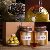 Xinhui Xiaoqing Small Green Mandarin Orange Pu'er Tea - Dried Tangerine Peel, Pure Citrus Flavor, Mellow Taste, 250g