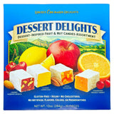 Liberty Orchards Dessert Delights & Berry Delights - Turkish Delights Lokum Candy 20oz | Natural, Vegan, Gluten-Free | Pack of 2 with Golden Spoon
