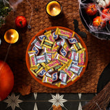 SNICKERS, TWIX, MILKY WAY & 3 MUSKETEERS Chocolate Halloween Candy Bar Assortment, Assorted Chocolate Candy Variety Pack,110 Ct Bulk Bag