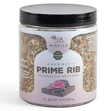 Rodelle Gourmet Prime Rib Seasoning, Dry Rub, Gluten Free, Kosher, 15 Oz.