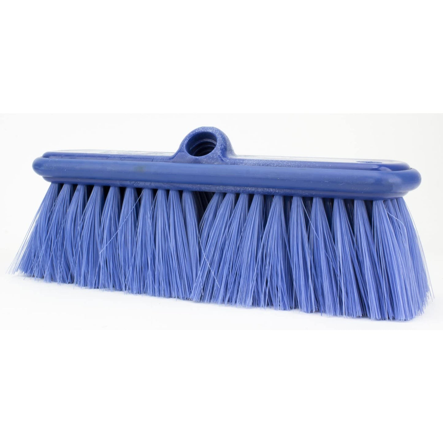 SPARTA Flo-Thru Heavy-Duty Deck Scrub Brush Nylon Bristled, Boat and Floor Scrub Broom with Protective Bumper for Floors and Large Equipment, Plastic