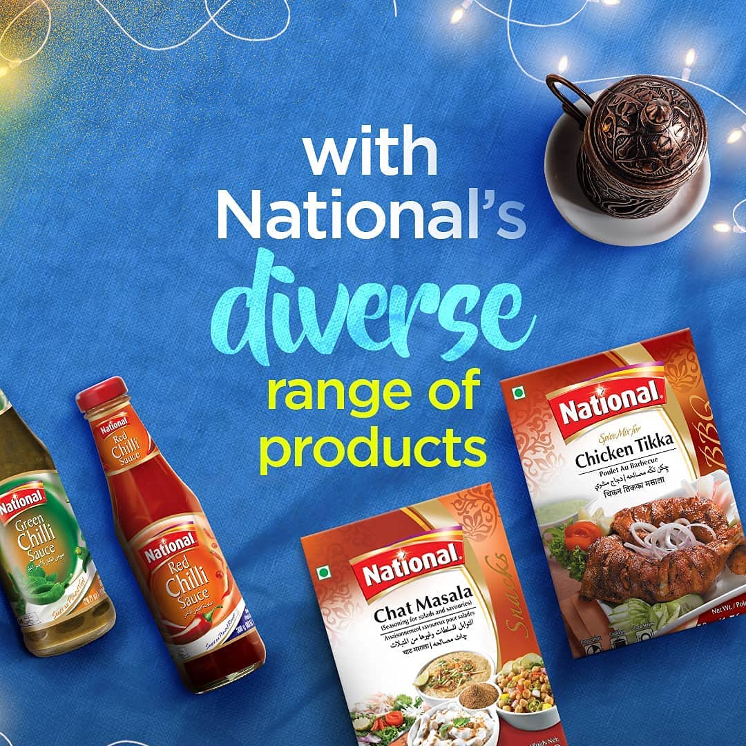 National Foods Chaat Masala Seasoning Mix 3.52 oz (100g) | Spice Powder For Salad And Savouries | Box Pack