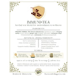 The Good Village Co. Immuni•Tea Loose Leaf Herbal Tea, Caffeine Free Botanical Blend with Elderberry, Echinacea, Ginger, Cinnamon & Stinging Nettle