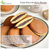 KC Commerce Red Bean Paste 14.11oz - Sweet Azuki Bean Paste (Smooth & Chunky) | VEGAN & GLUTEN-FREE, NO PRESERVATIVE, NO-MSG, NON-GMO, Ready-to-Use