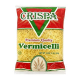 Crispa Premium Quality Vermicelli -16oz (1Lb), Delicious and Rich in Essential Nutrients Easily Cooked in 3 Minutes Tasty Pasta Having No Cholesterol