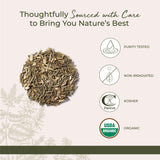 Starwest Botanicals Organic Lemongrass - Dried Loose Leaf Herb for Tea & Cooking, Natural Rose & Citrus Aroma, Certified Kosher, Cut & Sifted, Non-GMO