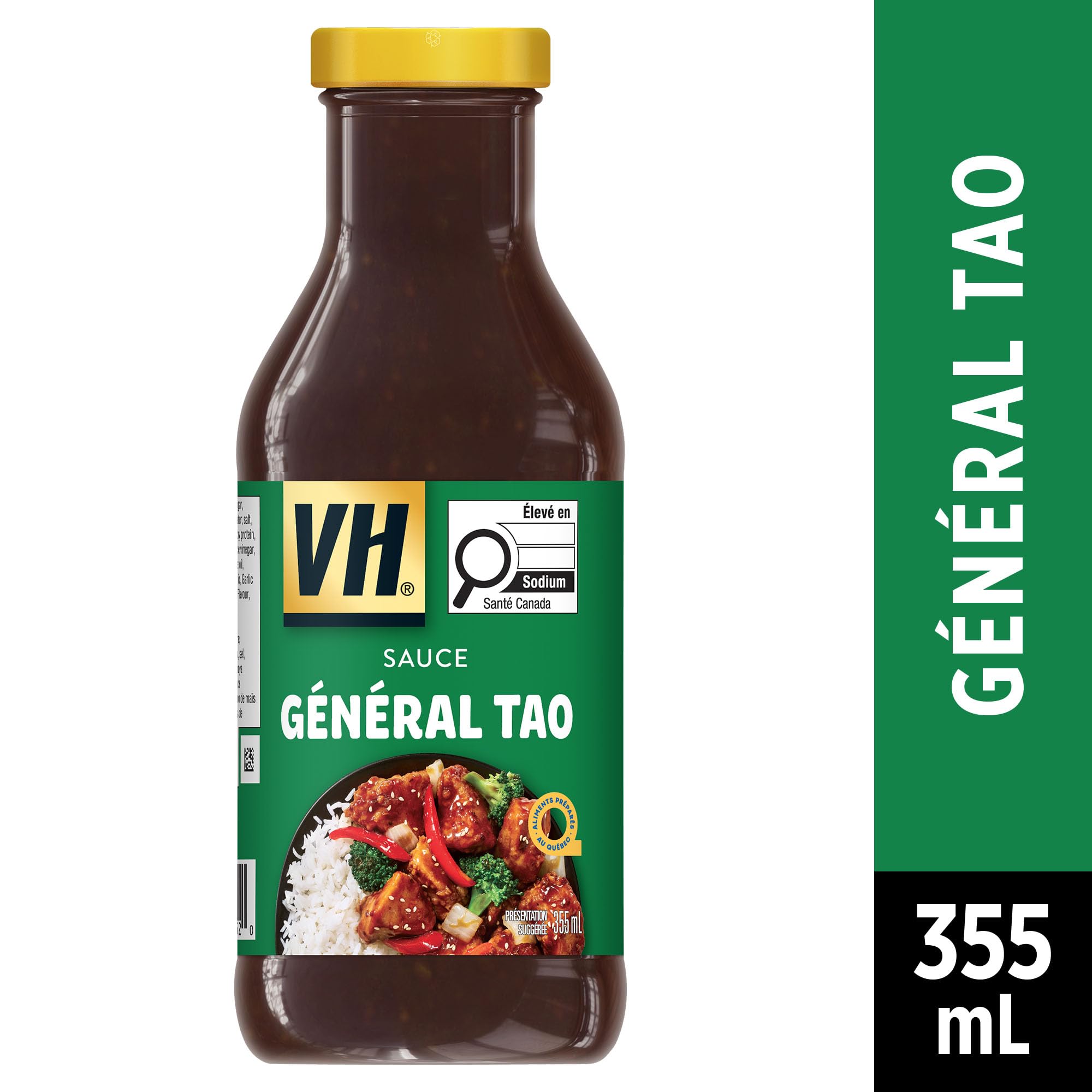 VH General Tao Stir Fry Sauce, 355ml/12oz, 12 Count, Jars {Imported from Canada}