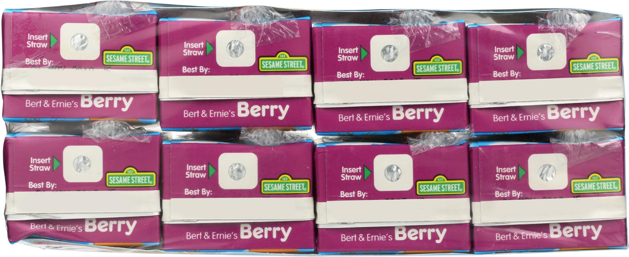 Apple & Eve 100% Juice Bert and Ernie's Berry, 8 ct