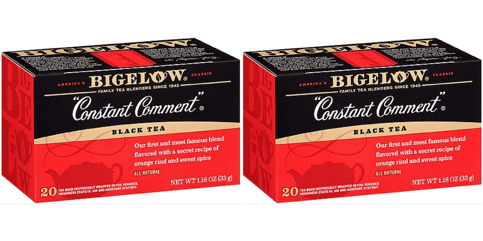Bigelow Constant Comment Tea, 20-Count Boxes (Pack of 1) Pack of 2