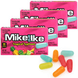 Mike and Ike Tropical Typhoon Candy, 4 Pack of Candy Boxes 0.78OZ Each, Ideal Mike and Ike Candy for Your Favorite Films, Perfect Candy for Sharing