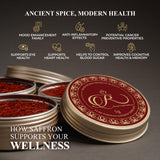Royal Gold Saffron - Premium Super Negin Saffron Threads, Grade A+ | Gourmet Chef’s Select Spice for Paella, Rice, Risotto, Teas, Dessert, and Gourmet