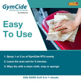 Jani-Source GymCide Disinfectant & Cleaner For Sports, Gyms, and Fitness Equipment, EPA Registered, Quart (1)