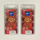 Glade Autumn Spiced Apple Wax Melts 2 Packs of 3.1 oz Each Wax Cubes