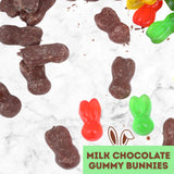 Muddy Bunnies Boxes, Milk Chocolate Covered Gummies, Easter Basket Stuffer Candy, 3.1 Ounces (Pack of 3)