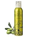 Graza Sizzle Extra Virgin Olive Oil Spray, Cooking Oil - High Polyphenol Peak Harvest EVOO Cooking Oil in a Spray Bottle - Single Origin Olive Oils from Spain - 5 Fl Oz