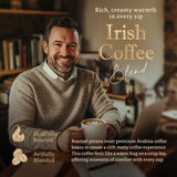 Irish Cream Flavored Ground Coffee - 100% Arabica, No Artificial Sweeteners, Organic, Naturally Flavored, Medium Roast, Single Origin - by Coffea