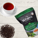 McEntee's Irish Breakfast Tea 250g / 8.81 oz Bag - BLENDED IN IRELAND - STRONG & CITRUSY - Ceylon and Assam
