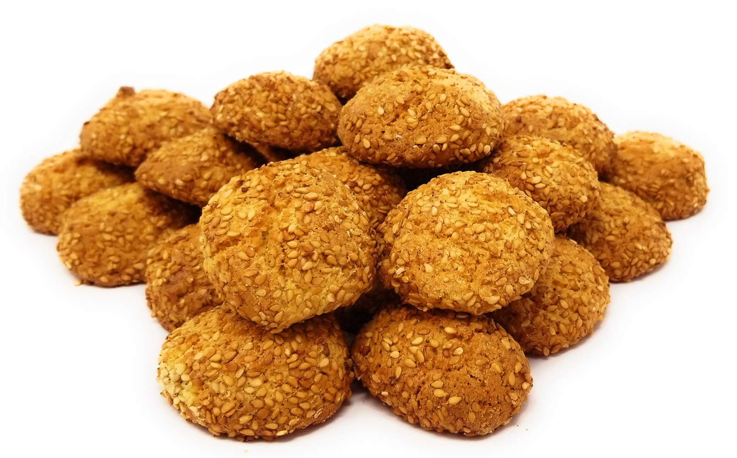 Frank and Sal Bakery: All Natural Italian Sesame Cookies (New Recipe) 1 Pound Baked in Brooklyn Fresh Daily - Biscotti Di Regina