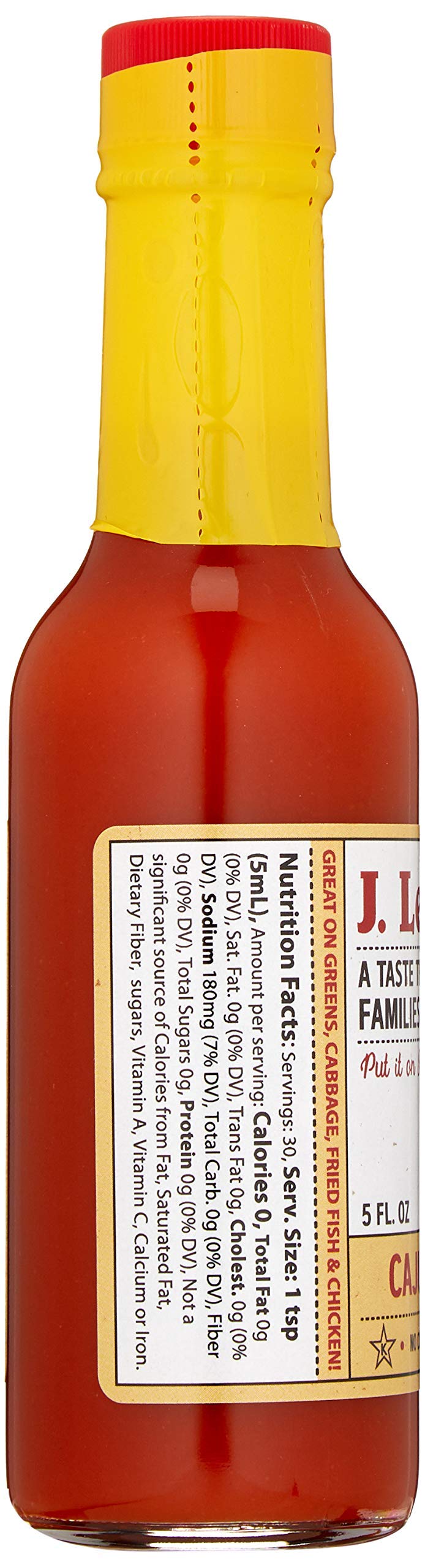 J. Lee's Cajun Hot Sauce, Packed with Cajun Flavor - 5 oz - 2 Pack