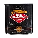 Red Diamond Ground Coffee, 100% Colombian, Medium Roast, Premium Arabica Beans, Hearty & Full Flavor, 34.5 Ounce Resealable Can