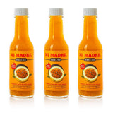 Mi Madre Passion Fruit Hot Sauce, Handcrafted in Puerto Rico, 100 Percent Natural, 5 Ounce (Pack of 3)