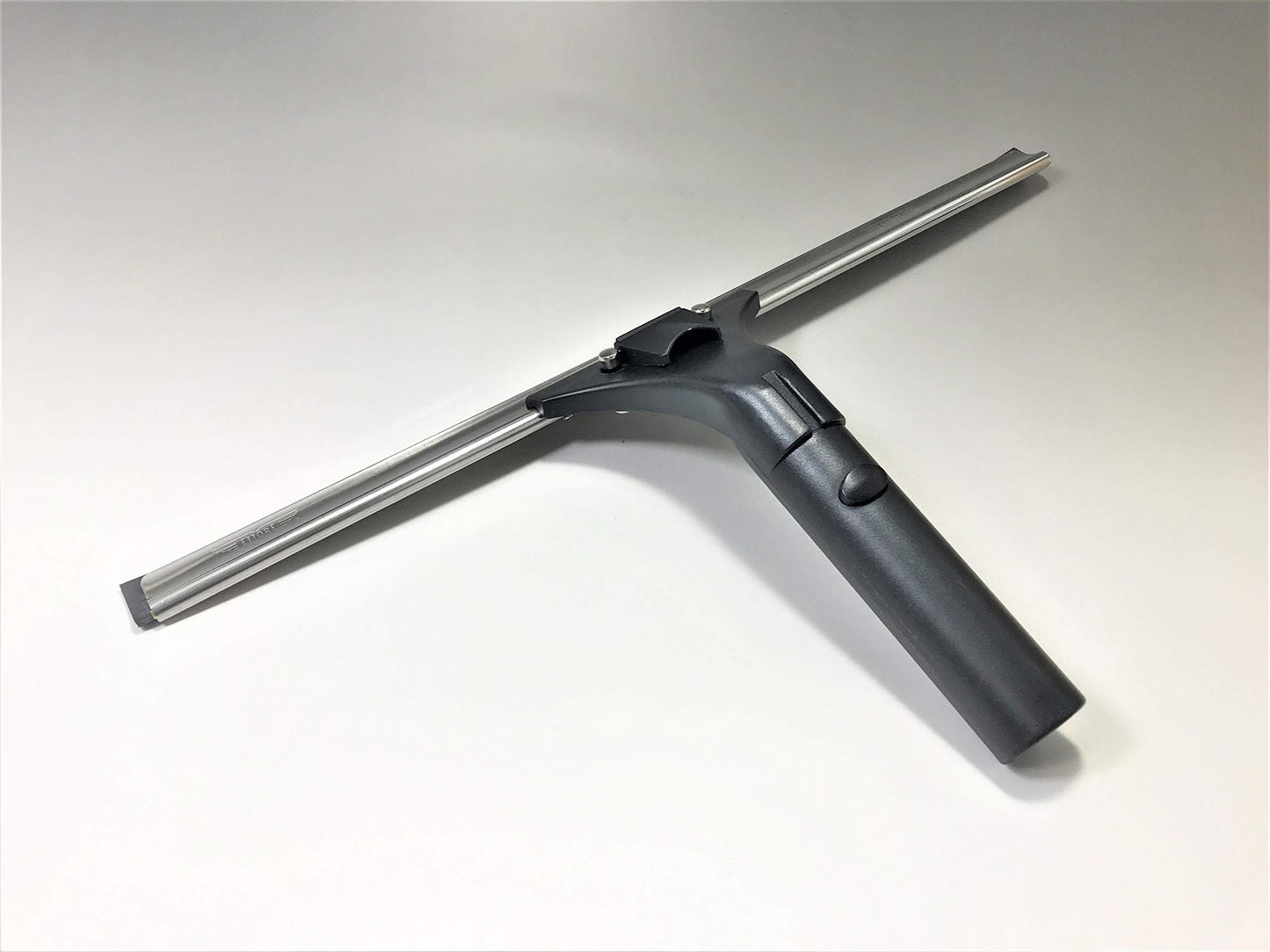 Ettore 71181 Professional Stainless Backflip Window Cleaning Combo Tool, 18-Inch