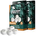 Odor Deodorizer & Insect Repellent Balls, 12-Pack x2, Plant-Based, All-Natural Scent, Bug & Moth Deterrent for Shoes, Gym Bags, Drawers, & Lockers