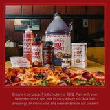 Mike's Hot Honey, America's #1 Brand of Hot Honey, Spicy Honey Infused with Chili Peppers, Certified-Kosher, Gluten-Free, Paleo-Friendly, Sweet Heat