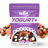 Tidbit Healthy Trail Mix Nuts Mix with Yogurt Cranberries, Yogurt Raisins, Dried Papaya, Pineapple, Banana Chips, Black Raisins & Almond - Tropical