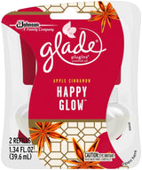 Glade Plugins Scented Oil Air Freshener Refill, Happy Glow, 1.34 Ounce