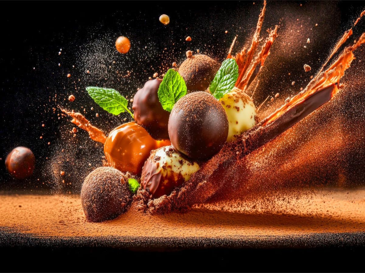 CALVENDO Puzzle Pralines and Chocolate | Size