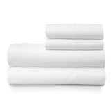 Hotel Style 500 Thread Count Luxury Rich Fiber Blend with Lyocell Full Size Winkle Resistant & Quick Dry Sheet Set (Artic White)