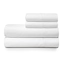Hotel Style 500 Thread Count Luxury Rich Fiber Blend with Lyocell Full Size Winkle Resistant & Quick Dry Sheet Set (Artic White)