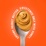 Nate's Honey Peanut Butter, Creamy, All-Natural - 3 Real Ingredients, Sweetened Only with Pure Honey - 15 oz Jar - No Refined Sugar, No Palm Oil, Easy