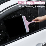 Shower Squeegee for Glass Doors, Bathroom Squeegee for Shower, Mini Window Squeegee, Home Bathroom Silicone Cleaner Tool, Suitable for Bathroom