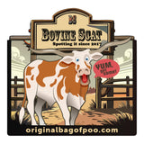 The Original Bag of Poo®, Bull Poo, Orange Flavor Cotton Candy, Novelty Gag Gift with Free Sticker