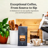 Bulletproof Original Medium Roast Ground Coffee, 100% Arabica Coffee, Tested for Toxins, Clean Coffee Sustainably Sourced, 12 Ounces (3 Pack)