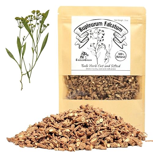 EidolonGreen [China Medicinal Herb] Bupleurum (Chai Hu/??/??) Dried Bulk Herbs 3 Oz (88g)
