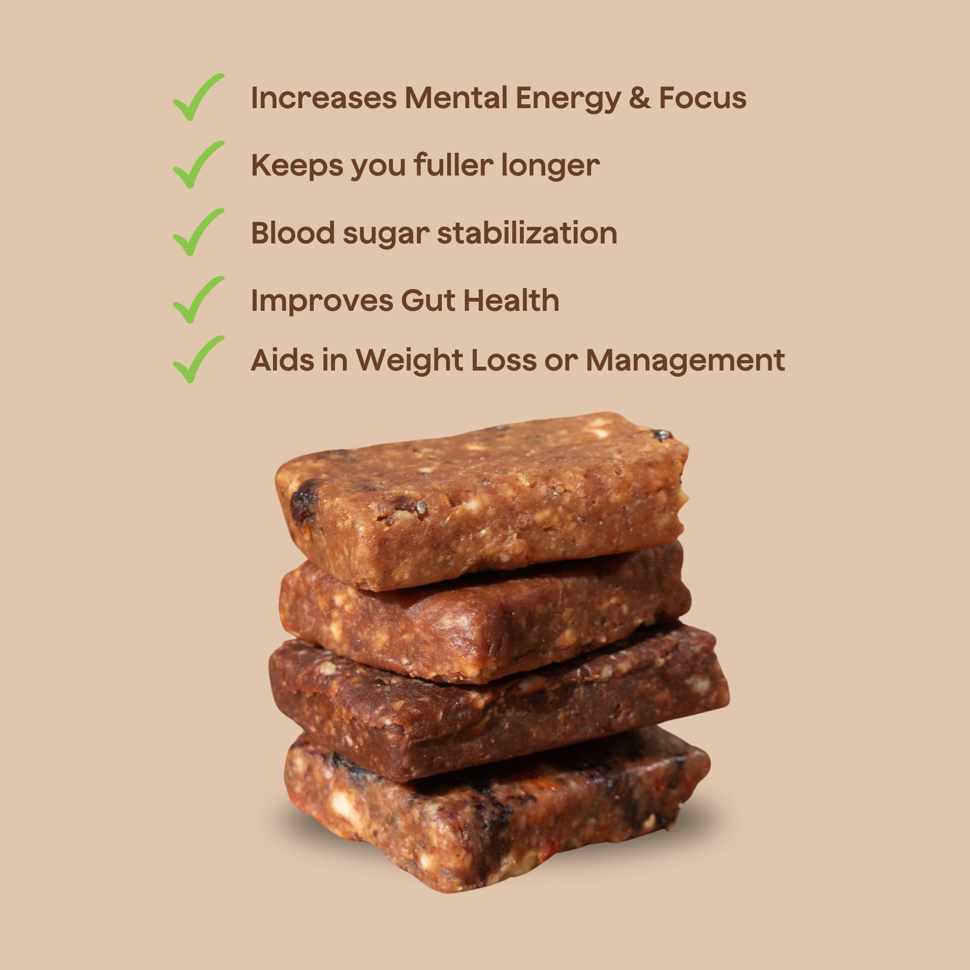 The Bomb Co. Blender Bomb Bar, Cacao Sea Salt, Superfood Snack Bar, Antioxidant Supplement, Almond Butter, Hemp Seeds, Chia Seeds, Flax Seeds, Vegan