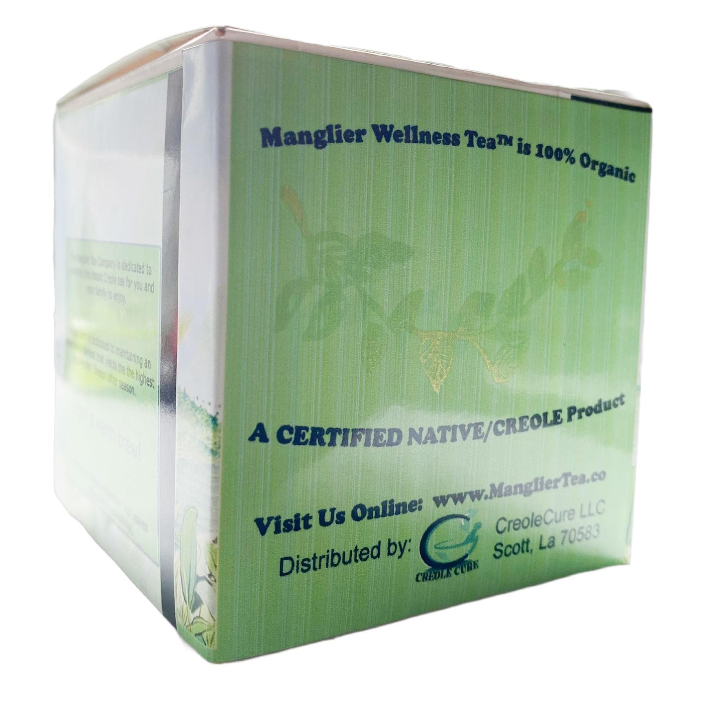 CreoleCure - Creole Certified Organic Manglier Tea - 10 Tea Bags - Wellness Tea