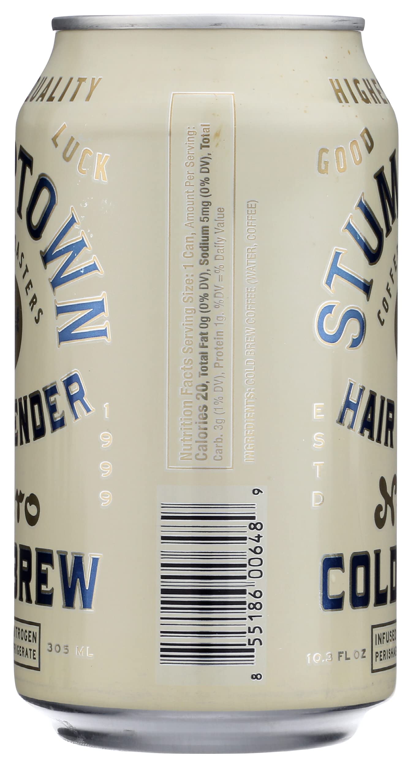 Stumptown Coffee Roasters, Coffee Nitro Cold Brew Hair Bender, 10.3 Fl Oz