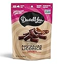 Darrell Lea Soft Australian Licorice, Non-GMO, No Palm Oil, Plant Based, No High Fructose Corn Syrup, Soft & Chewy Licorice Candy, Made in Australia