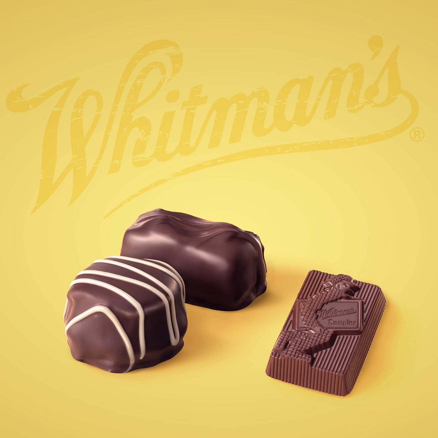Whitman's Sampler Mother's Day Gift Box, Dark Chocolate Assortment, 10 Ounce (22 Pieces)