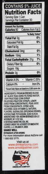 Arnold Palmer Half Ice Tea/Lemonade, 11.5 oz, 30 ct