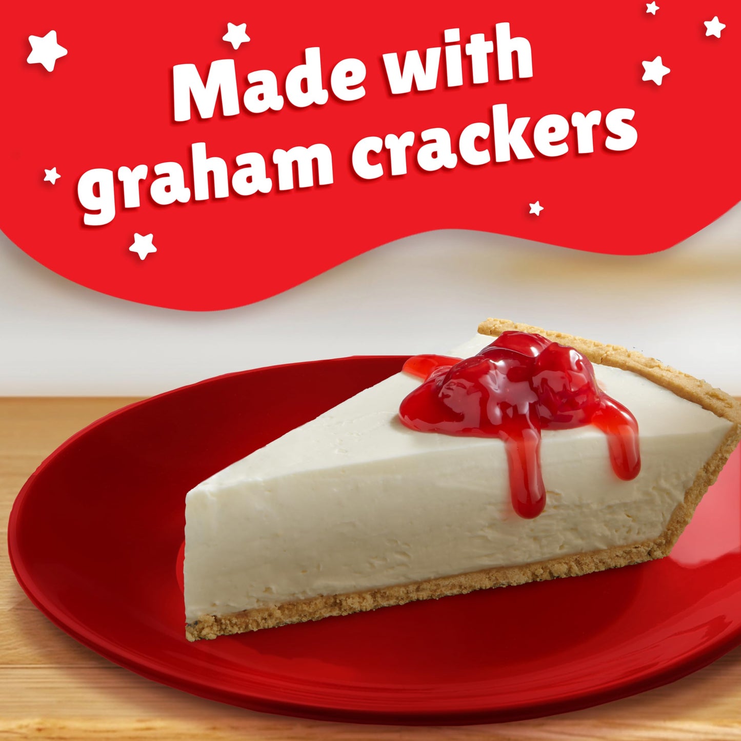 Keebler Ready Crust 9-Inch Graham Cracker Pie Crust, Premade Pie Crust For Baking And No-Bake, 6 oz