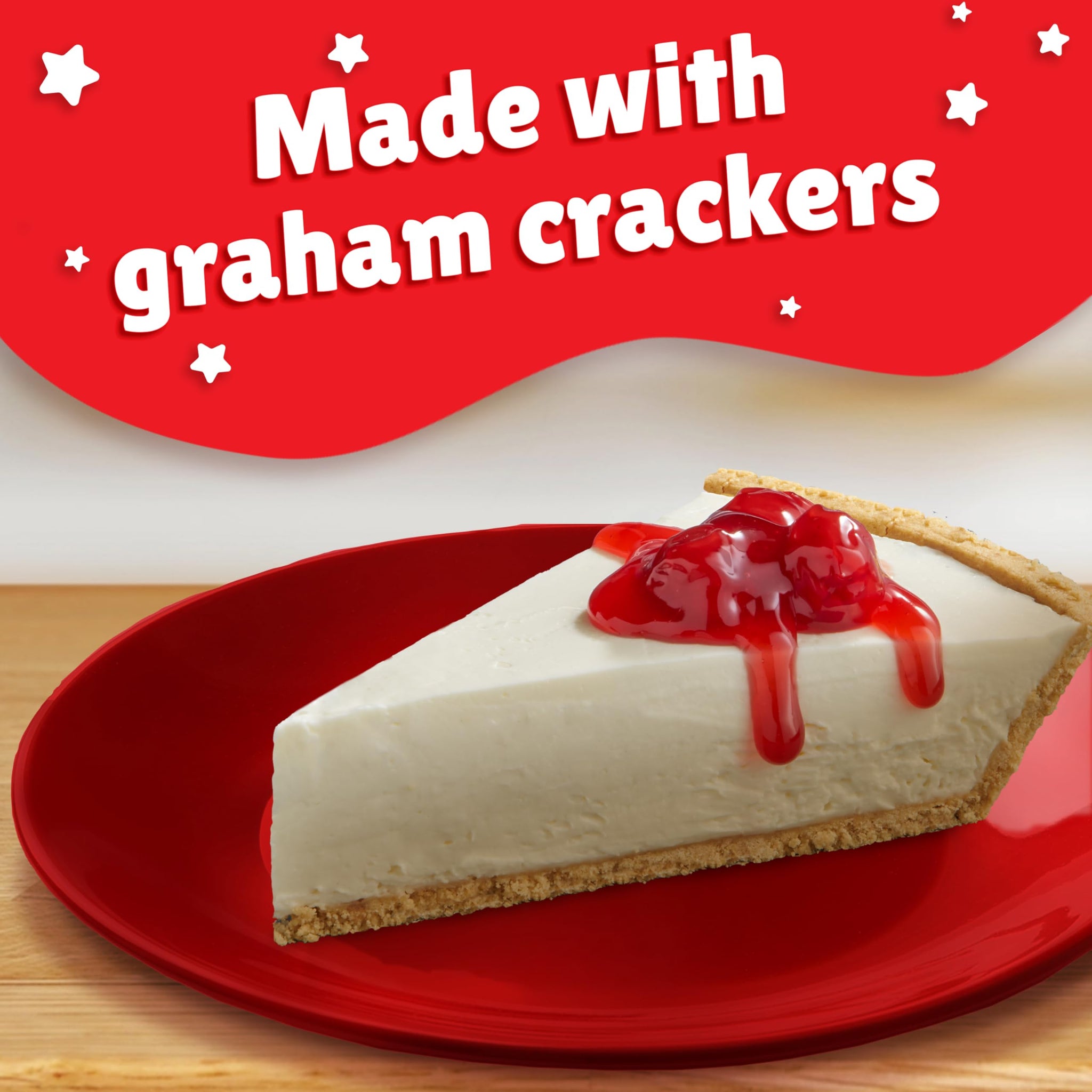 Keebler Ready Crust 9-Inch Graham Cracker Pie Crust, Premade Pie Crust For Baking And No-Bake, 6 oz