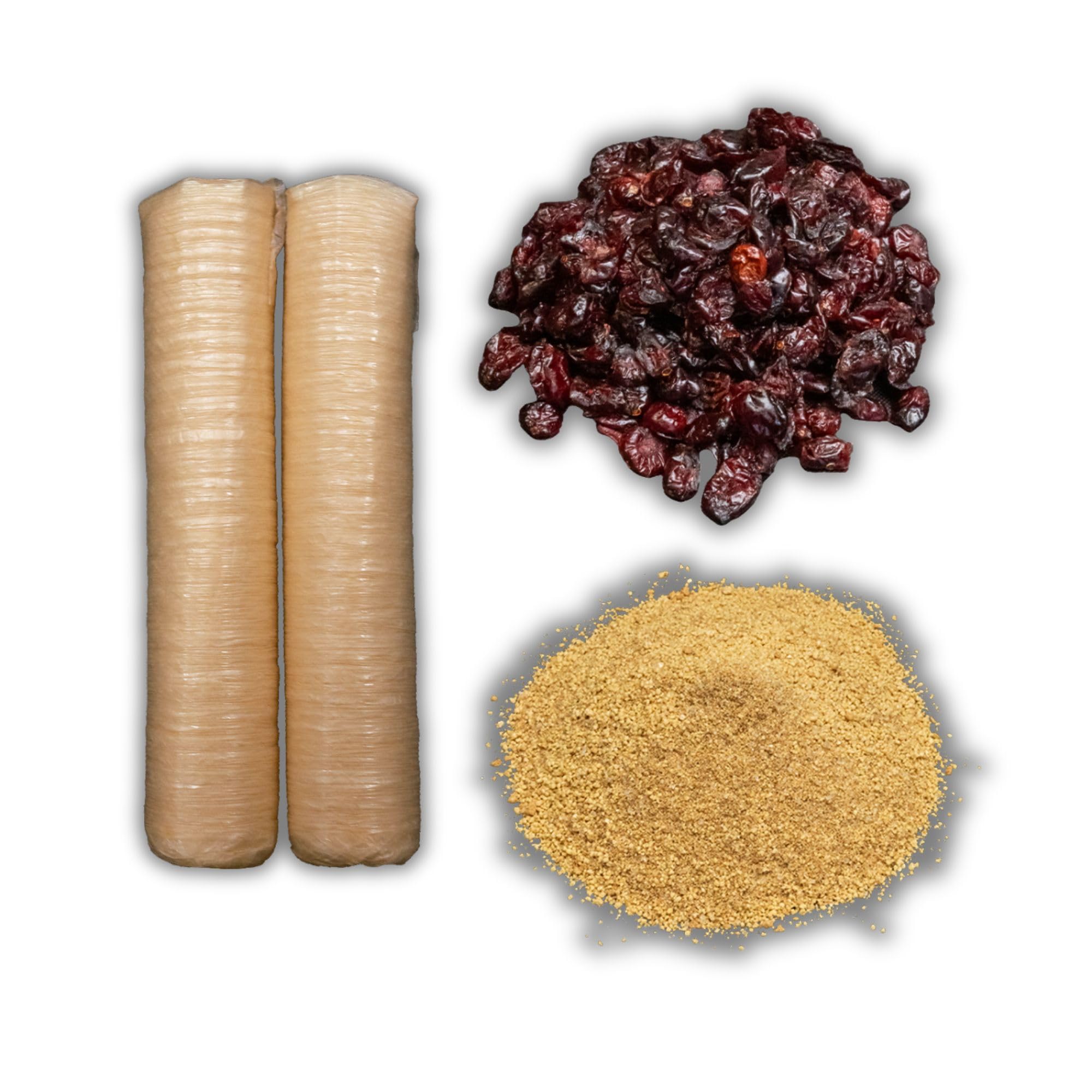 Bearded Butchers Pumpkin Cranberry Bratwurst DIY Kit - Sweet & Savory Fall Flavors with Pumpkin Spice Seasoning, Organic Dried Cranberries, and 32mm
