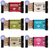 Kate’s Real Food Organic Granola Bars - Snack & Share Variety Pack (2.2 oz, Pack of 12) - Organic Energy Bars Made with Gluten Free Oats - Non GMO